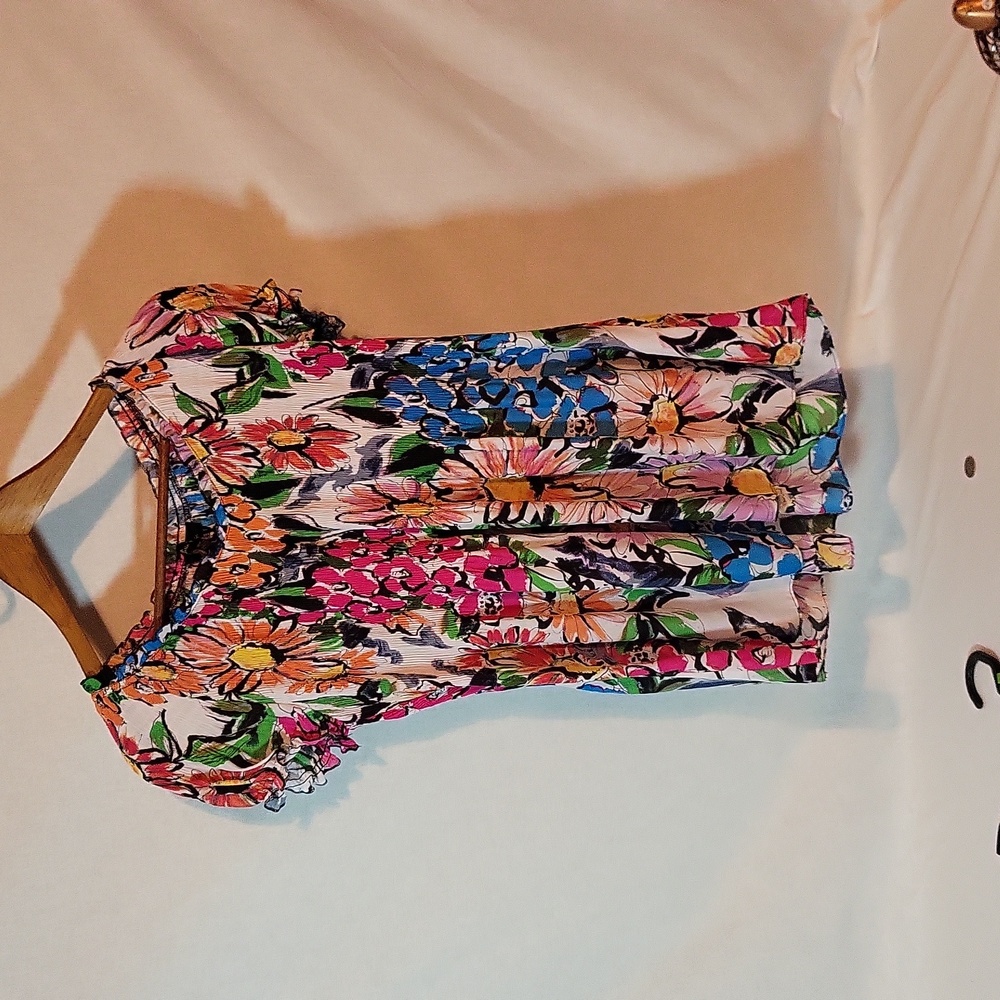 Melissa Page top , multi color, size Medium